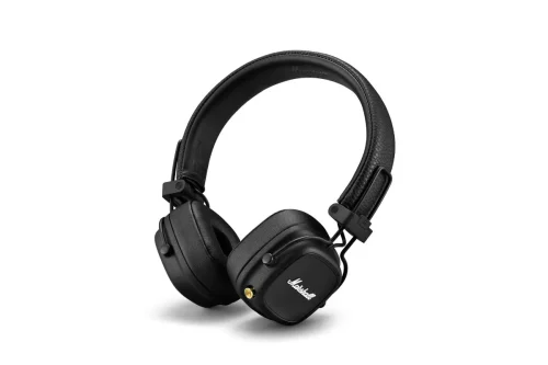 Marshal Major IV Black on ear headphones
