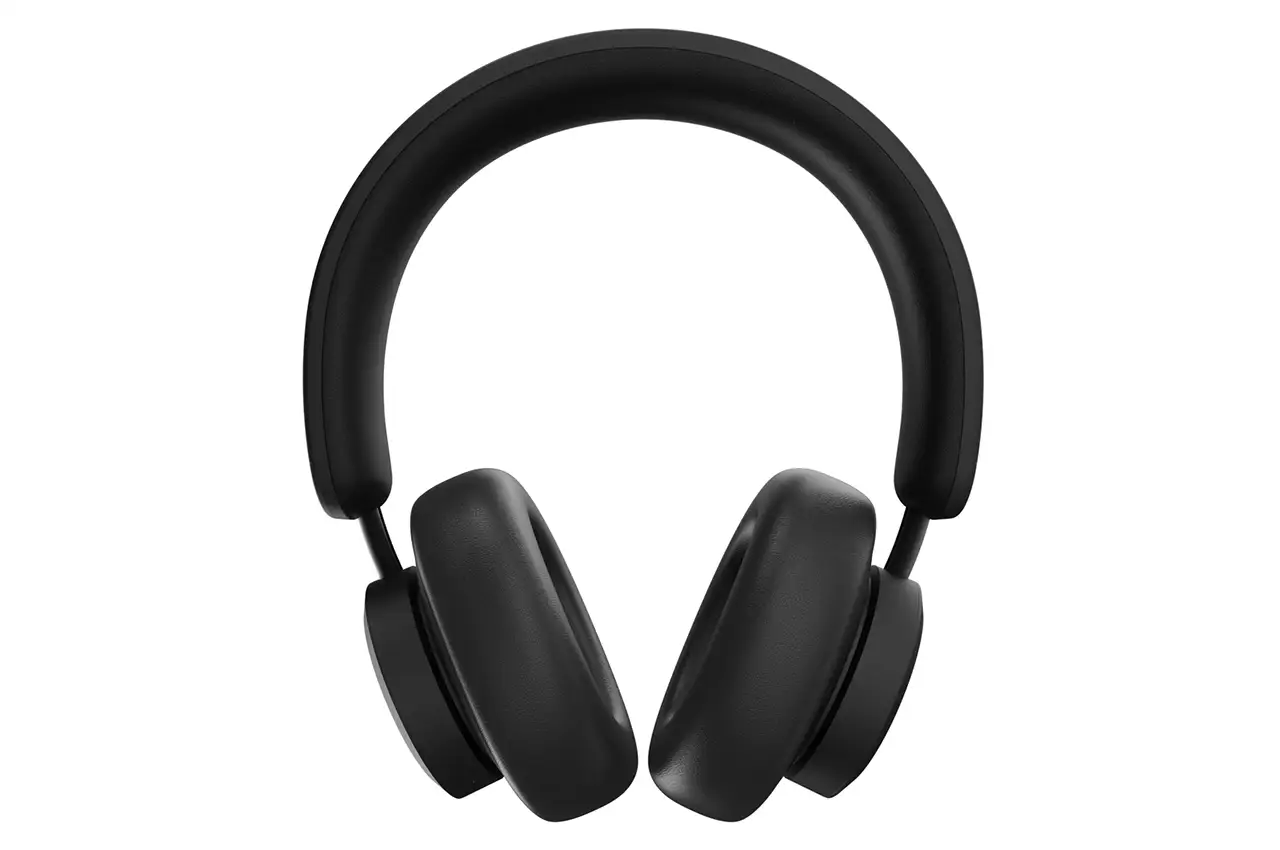 casque urbanista los angeles urbanista_Los_angeles_black_studio_front_2-2 Urbanista Los Angeles Solar Powered Headphones in Black front view