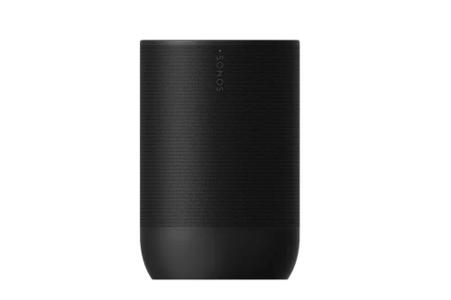 sonos move 2 black 3 Sonos Move 2 portable speaker in black product photo on white background