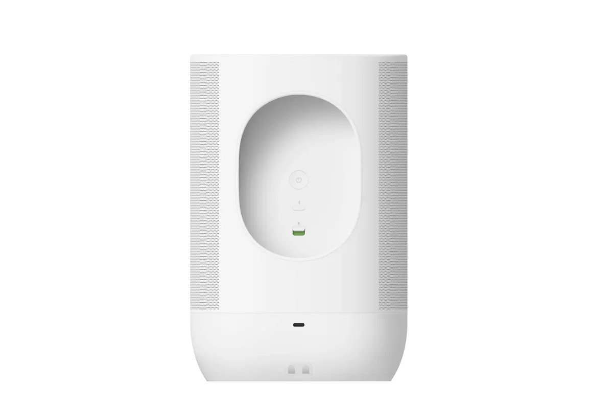 sonos move 2 white 7 Sonos Move 2 portable speaker in white product photo on white background