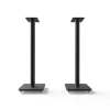 Kanto 26 Bookshelf Speaker Swivelling Floor Stands in black on white background