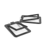 Kanto Angled Desktop Small Speaker StandsS2_IMG01_Main Kanto s2 Angled Desktop Small Speaker Stands pair angled right overhead on white background