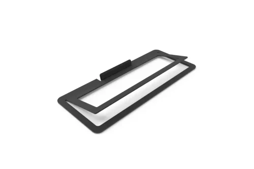 Kanto angled SoundBar Stand overhead view on white background