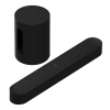 Sonos Entertainment Set with beam, in black, product photo on white background