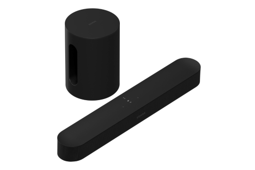 Sonos Entertainment Set Beam Sonos Entertainment Set with beam, in black, product photo on white background