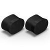 Ensemble de musique immersive Sonos avec paire stéréo Era 300 Sonos Immersive Music Set with Era 300 Stereo Pair in black, on white background, product photo