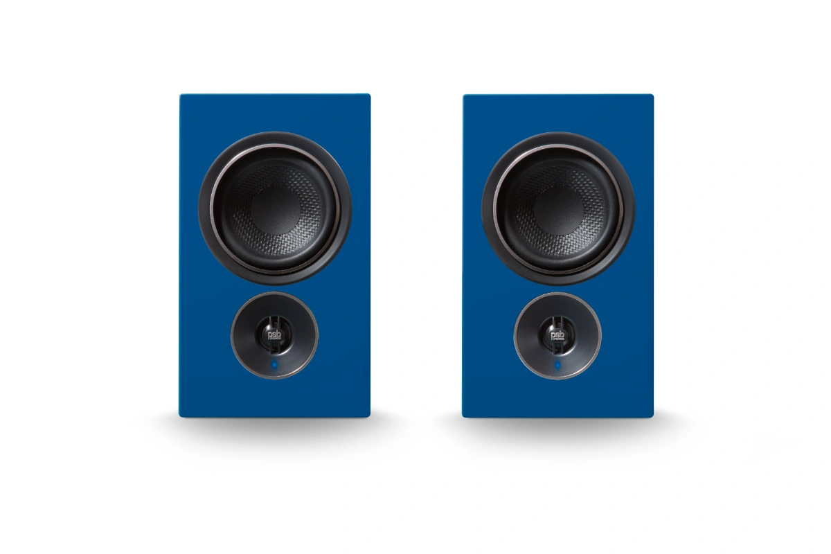 PSB_Alpha_IQ_Blue_Speakers 5 PSB Alpha iQ Speakers in royal blue