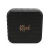 Klipsch Austin Portable Speaker 1 Klipsch Austin Portable Speaker, sleek, rugged, stylish speaker on white background, front view showing Klipsch Embossed logo on grill