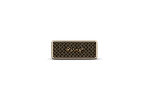 Marshall Emberton III Speaker in cream, on white background, product photo