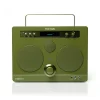 Tivoli Songbook Max in green, on white background, product photo of speaker