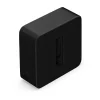 Sonos sub 4 in matte black, product photo on white background