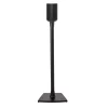 Support d'enceinte pour Sonos Era 100 Noir 1 Sanus Fixed height Speaker Stand designed for the Sonos Era 100, featuring a sleek black finish with a sturdy base for optimal speaker placement.