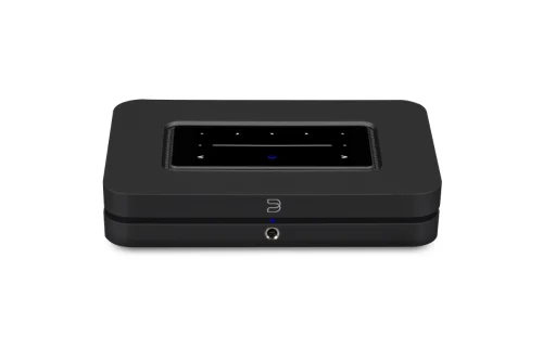 Blue sound node in black 2024 version