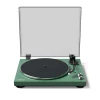 Kanto OBI3 turntable in matte green product photo white background