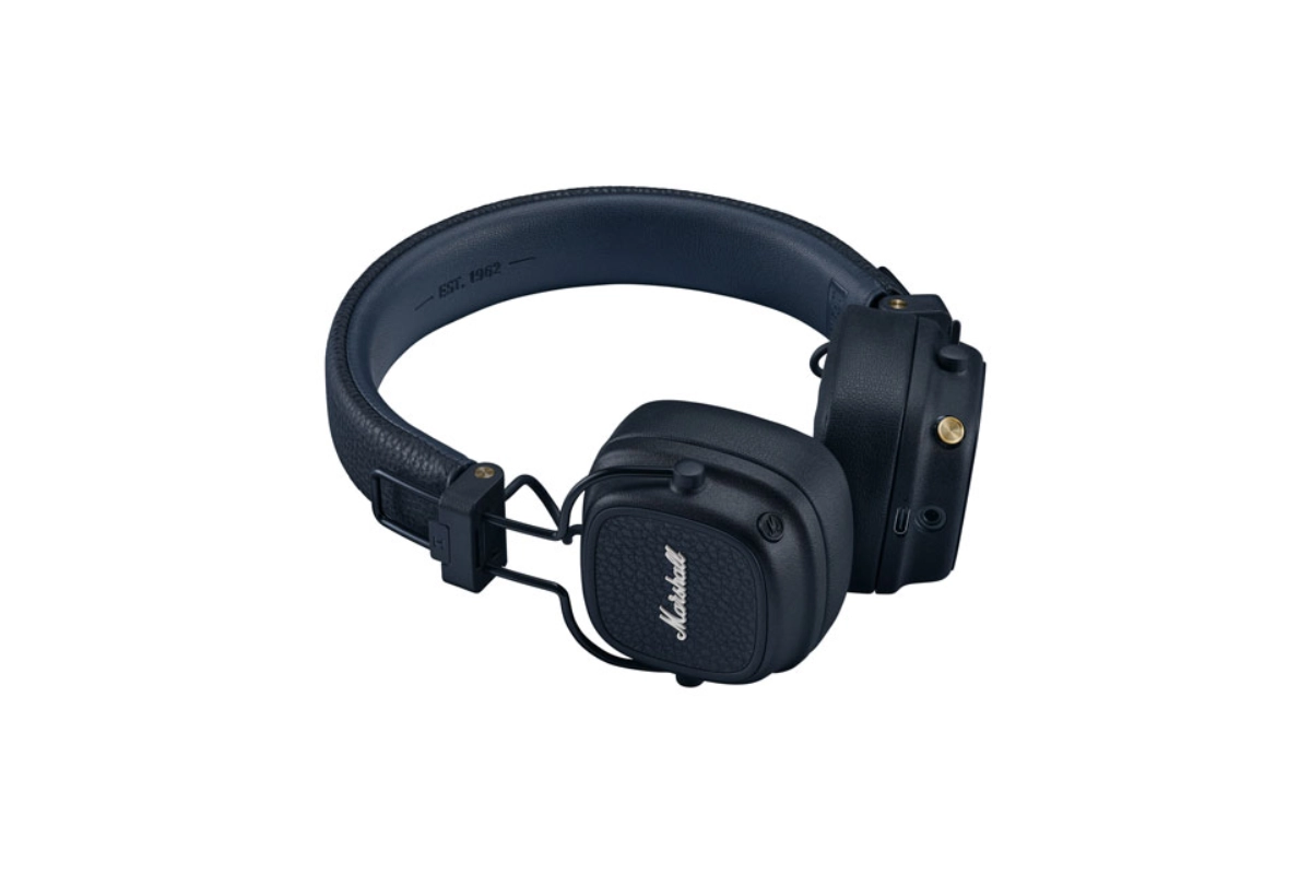 Marshall Major V Midnight Blue 5 Marshall Major V Midnight Blue Product Photo on white background