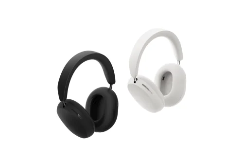 Sonos ace pair black and white Sonos ace headphones pair, bundle of two, product photo on white background
