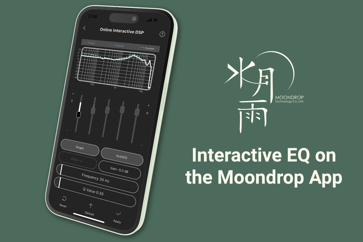 Moondrop Parametric EQ on the Moondrop App