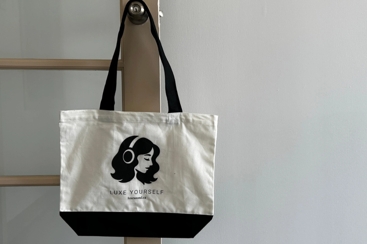 Luxe Yourself Tote Design Product Photo 4