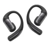 Front view of the Shokz OpenFit Pro open-ear headphones in black.